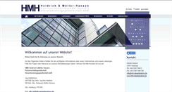 Desktop Screenshot of hmh-steuerberatung.de
